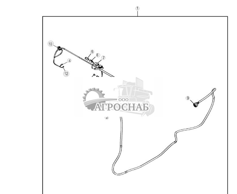 Жгут проводов решетки и разъемы - ST802061 137.jpg